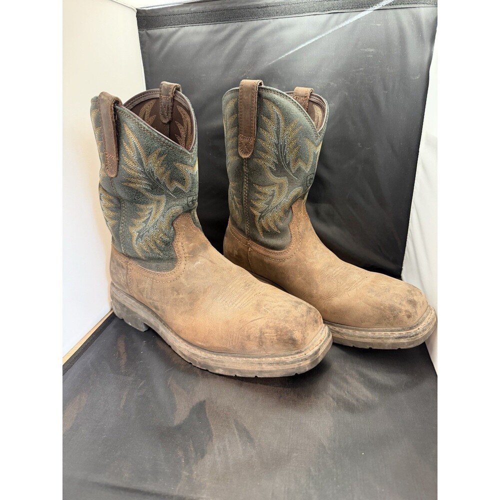 Ariat Sierra Steel Toe Puncture Resistant Work Boot, Size 10.5 Men’s